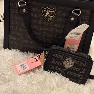 Juicy Couture Brown and Gold Women's Bag Set
